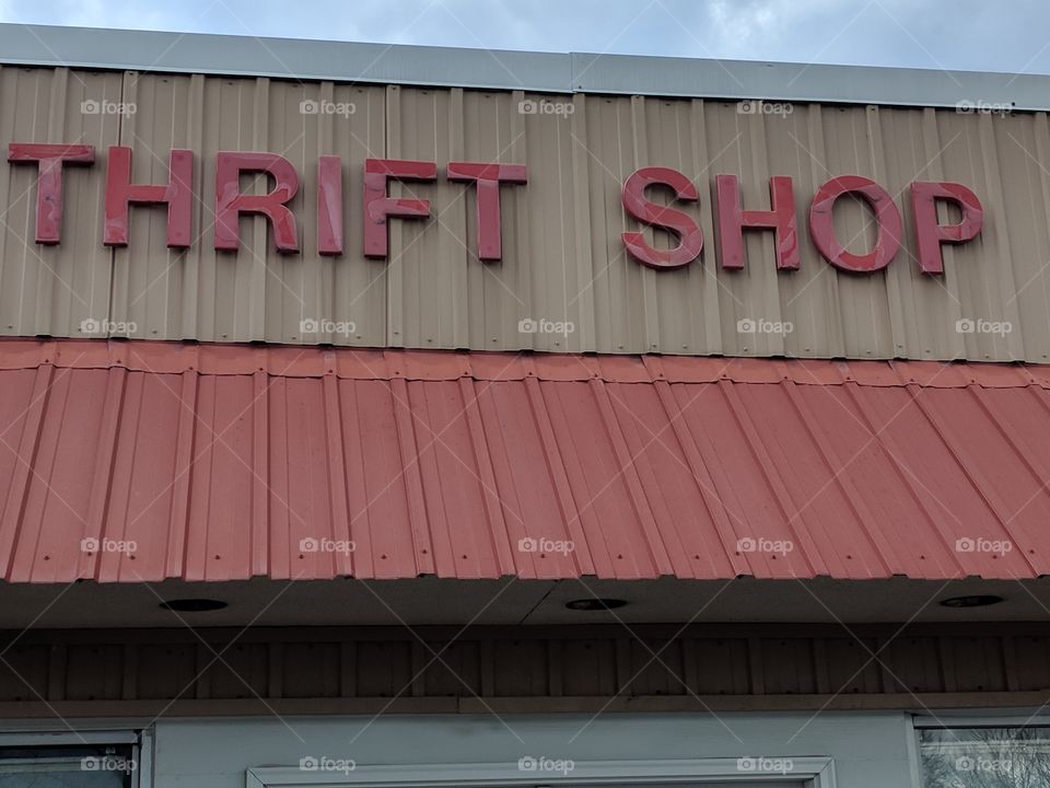 thrift shop