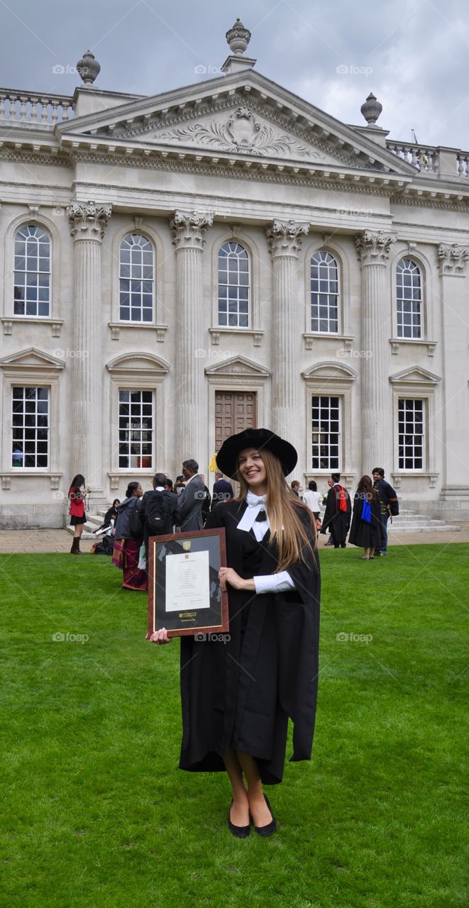 Graduation day in Cambridge 