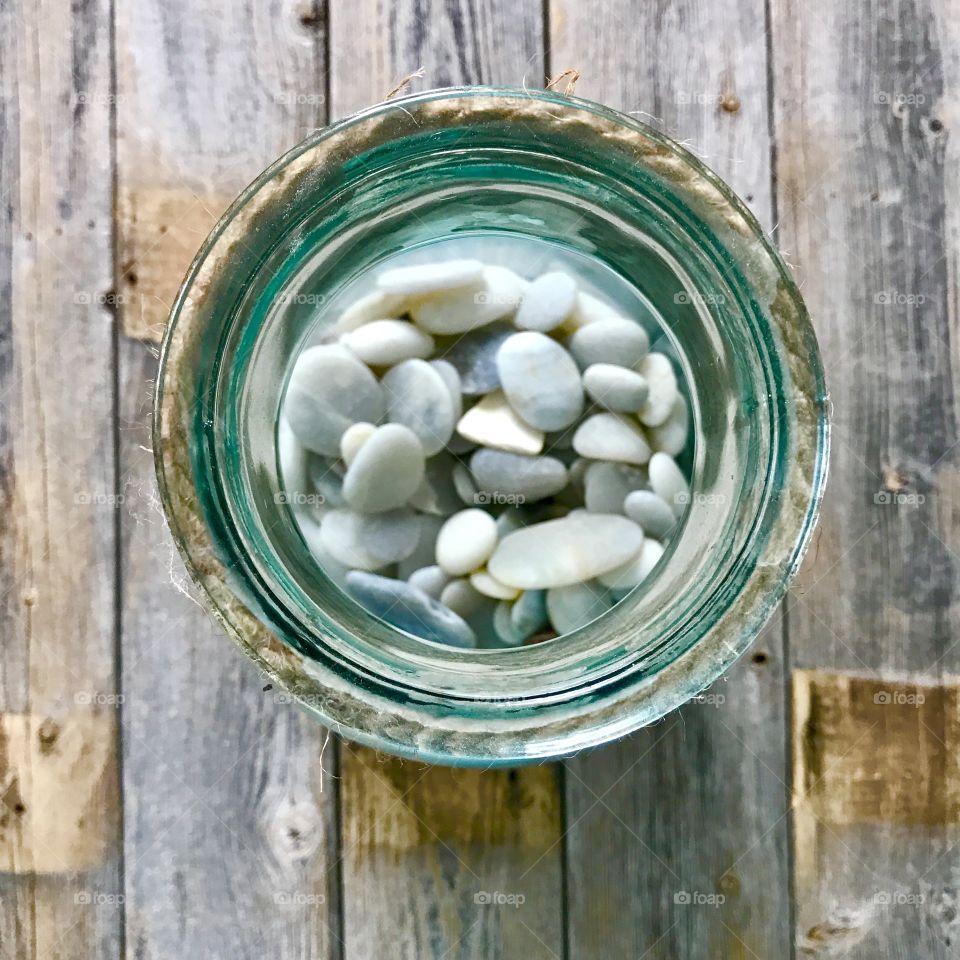 Jar of rocks