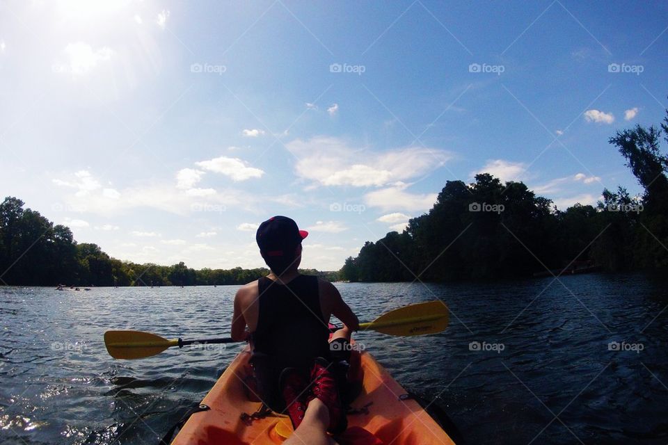 Lake Travis kayaking