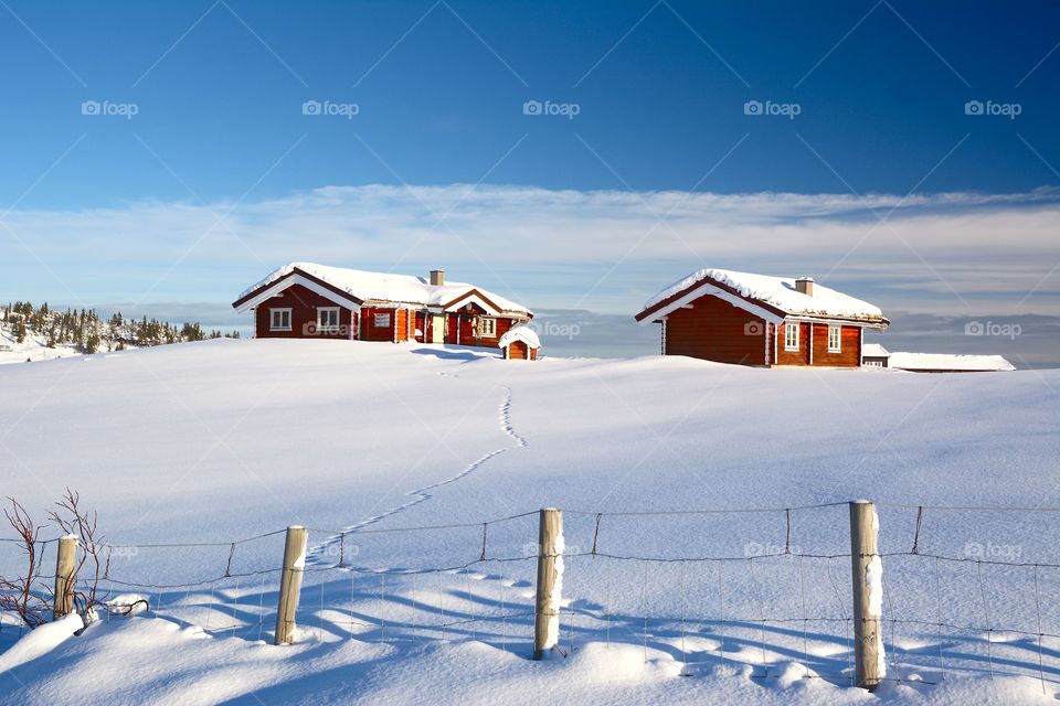 Winter wonderland in Norway 