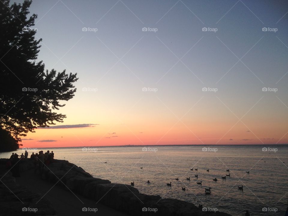 Niagara on the Lake at sunset