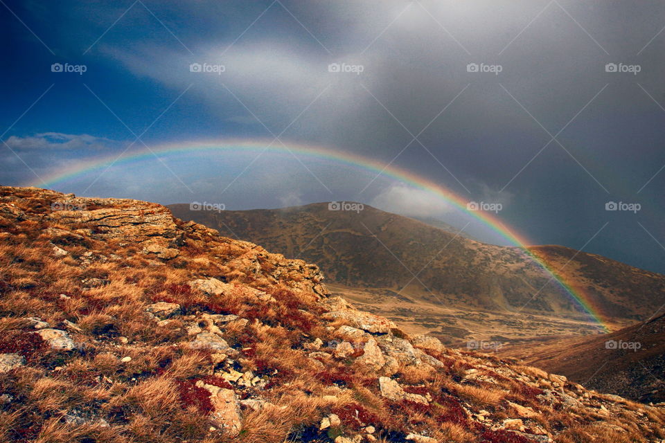 Sharr mountains on the border between Macedonia and Kosovo