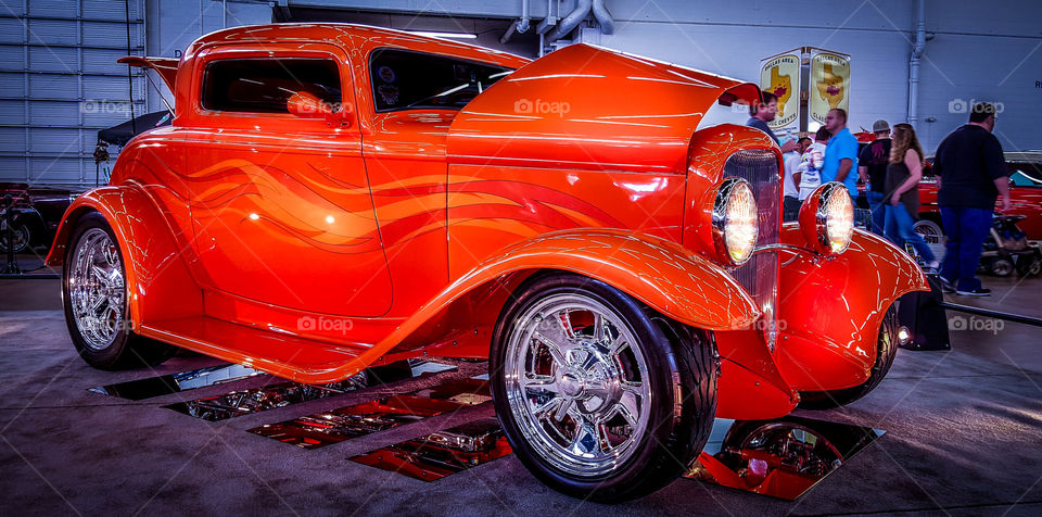 beautiful hot rod