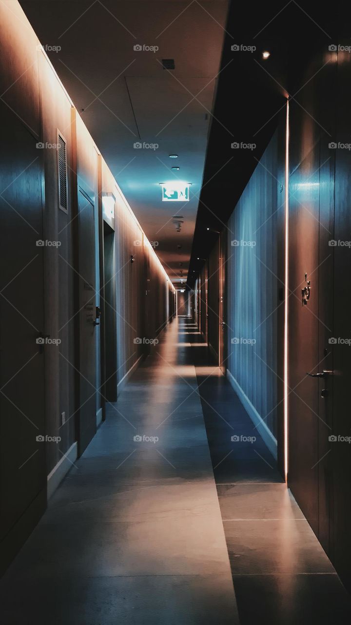 Hotel hallway
