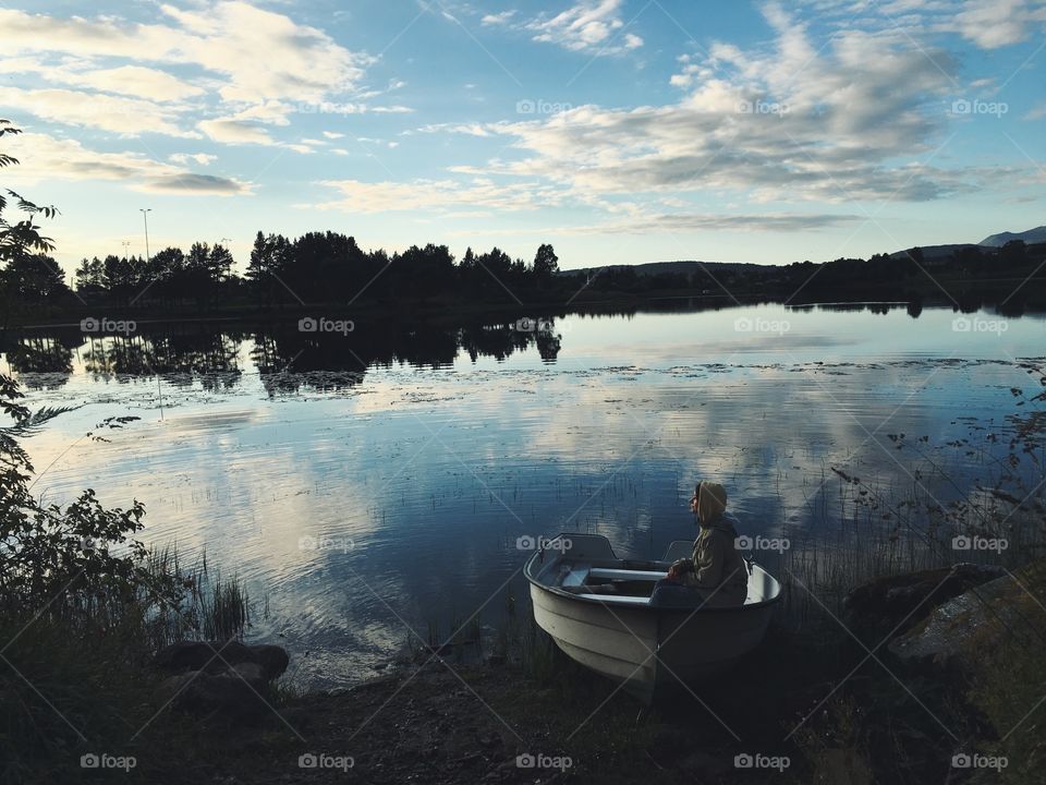 Water, No Person, Lake, Reflection, Landscape