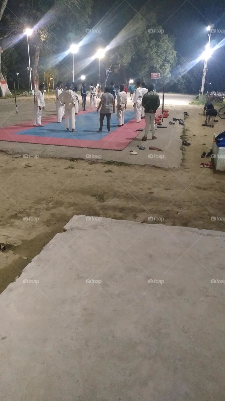 Taekwondo Practice