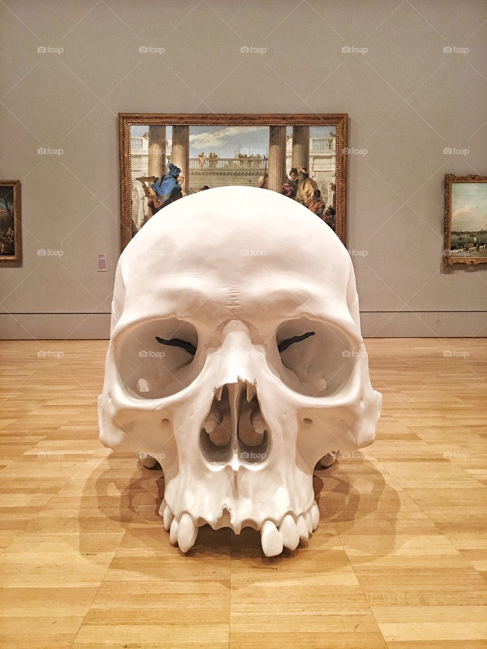 Skull selfie