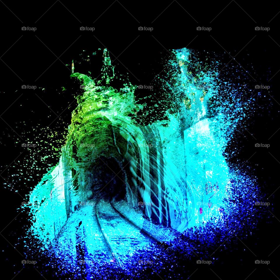 Cool train tunnel picture