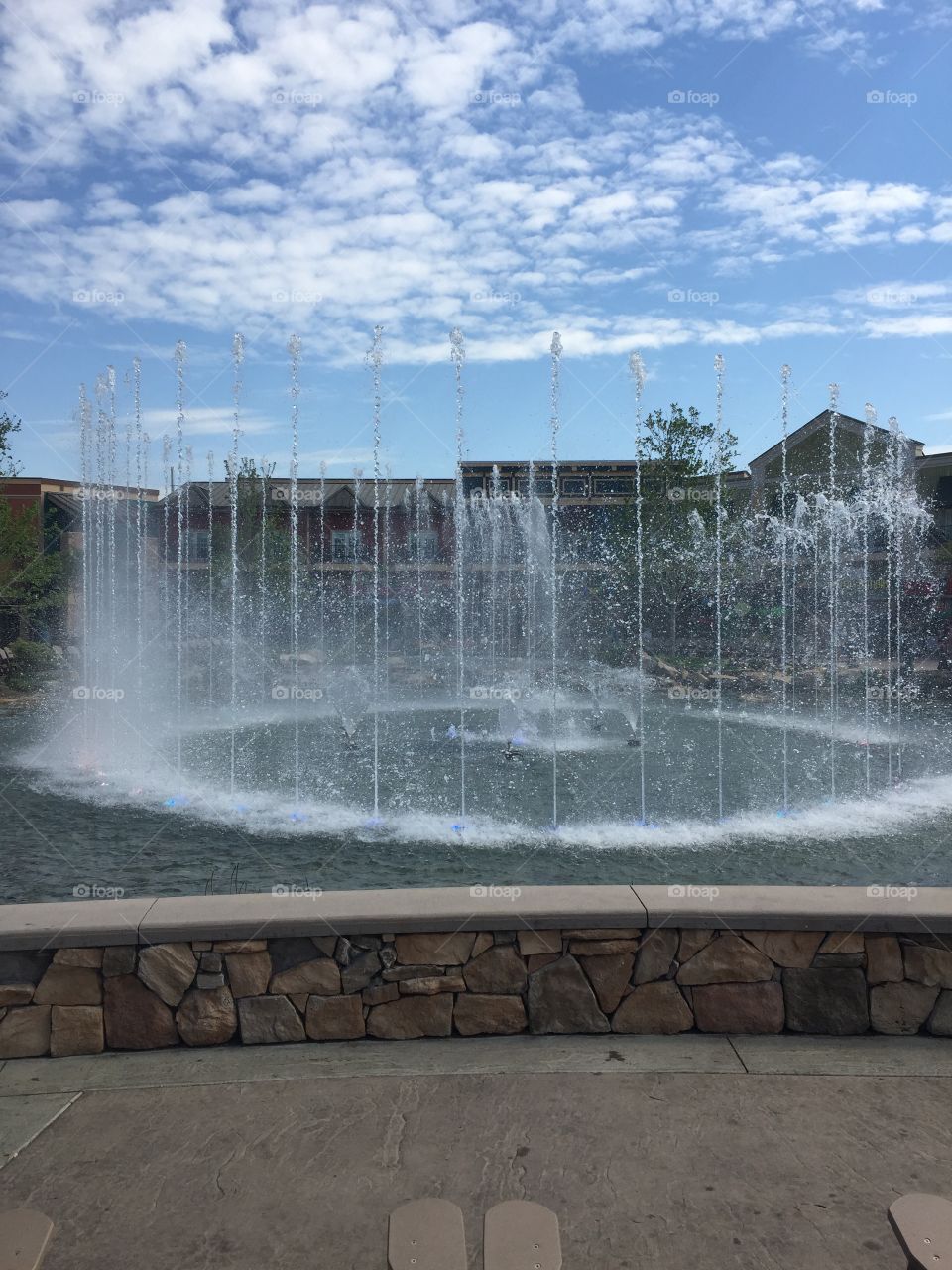 The Fountain - The Island - Pigeon Forge