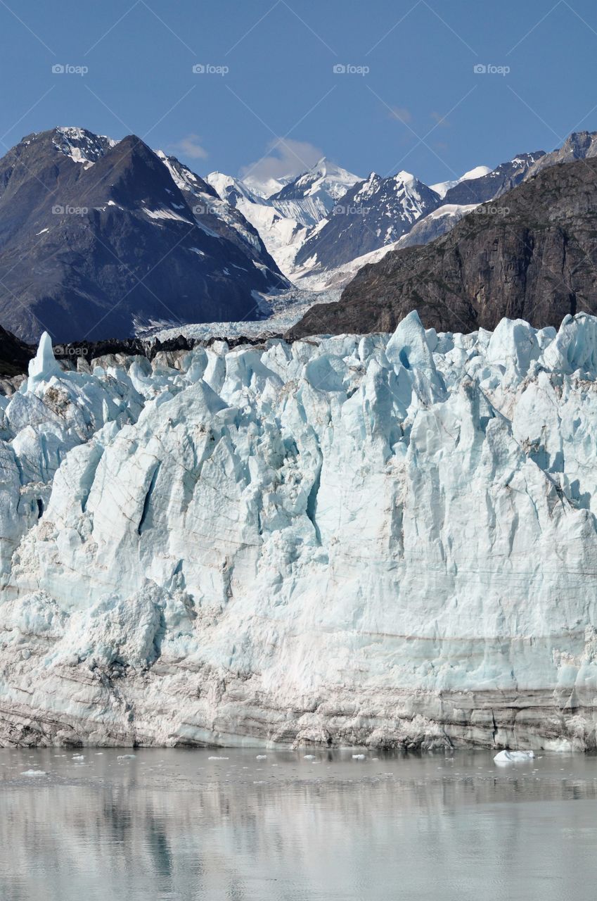 Hiking at the glaciers