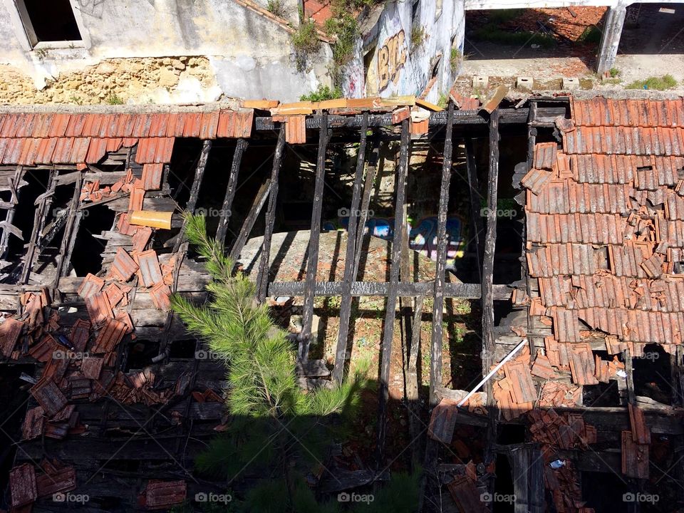 Destroyed Roof 