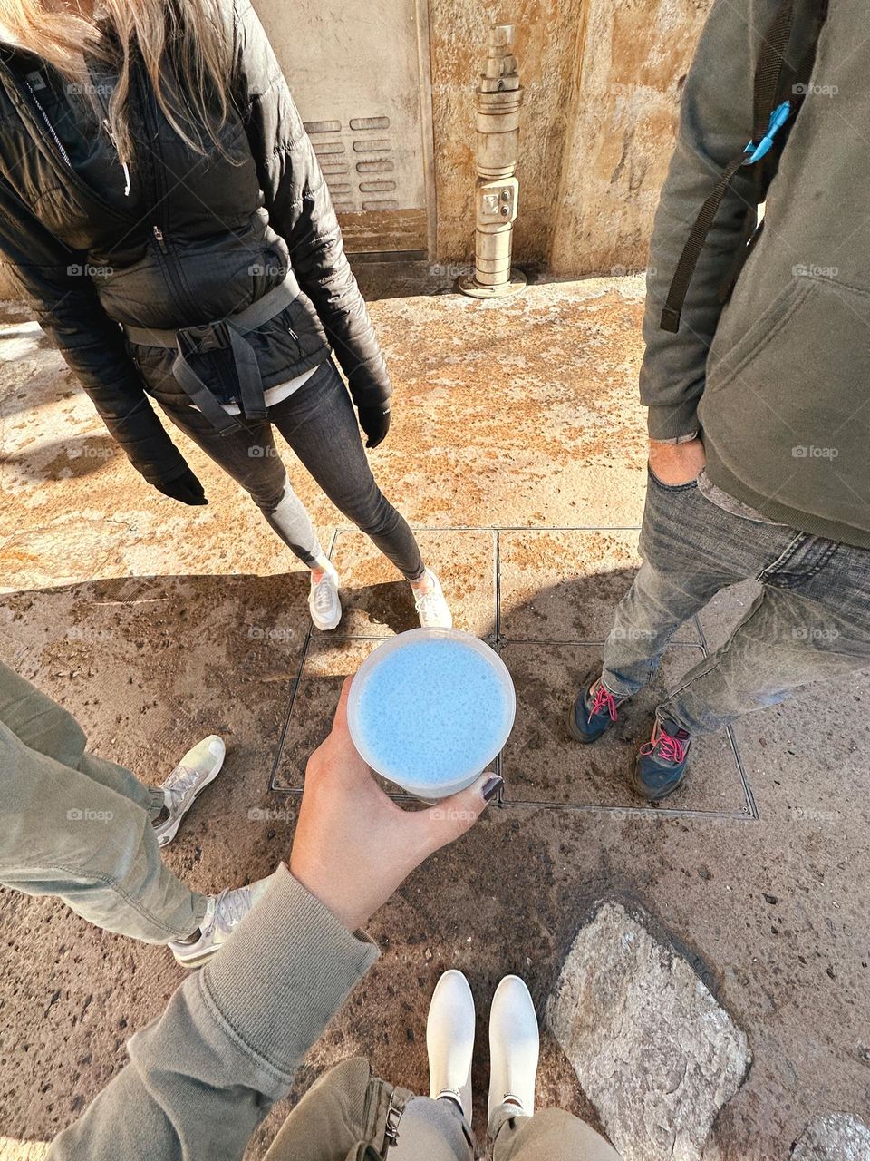 blue milk from Disneyland