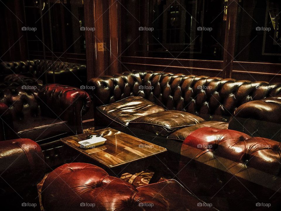 Lovely leather sofas