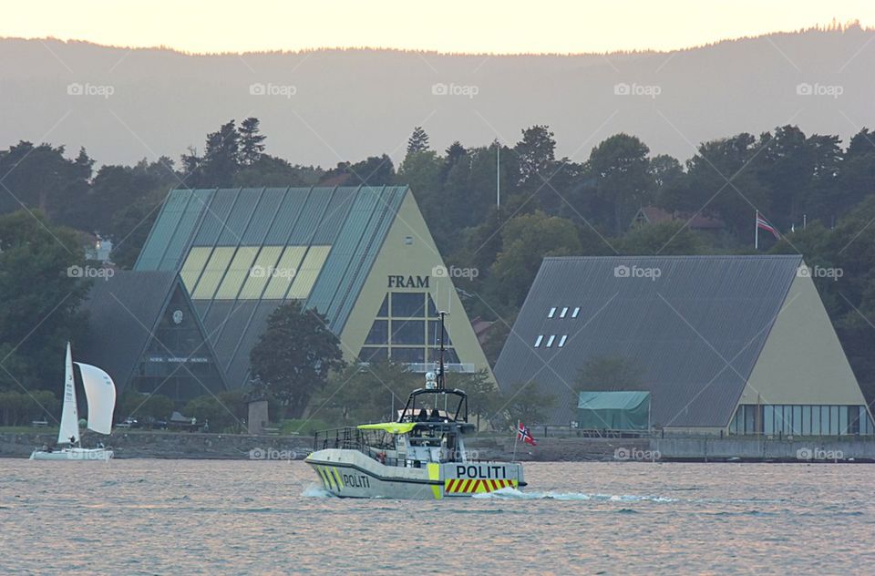 Fram museum police boat