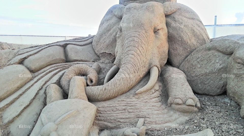 sand sculptures