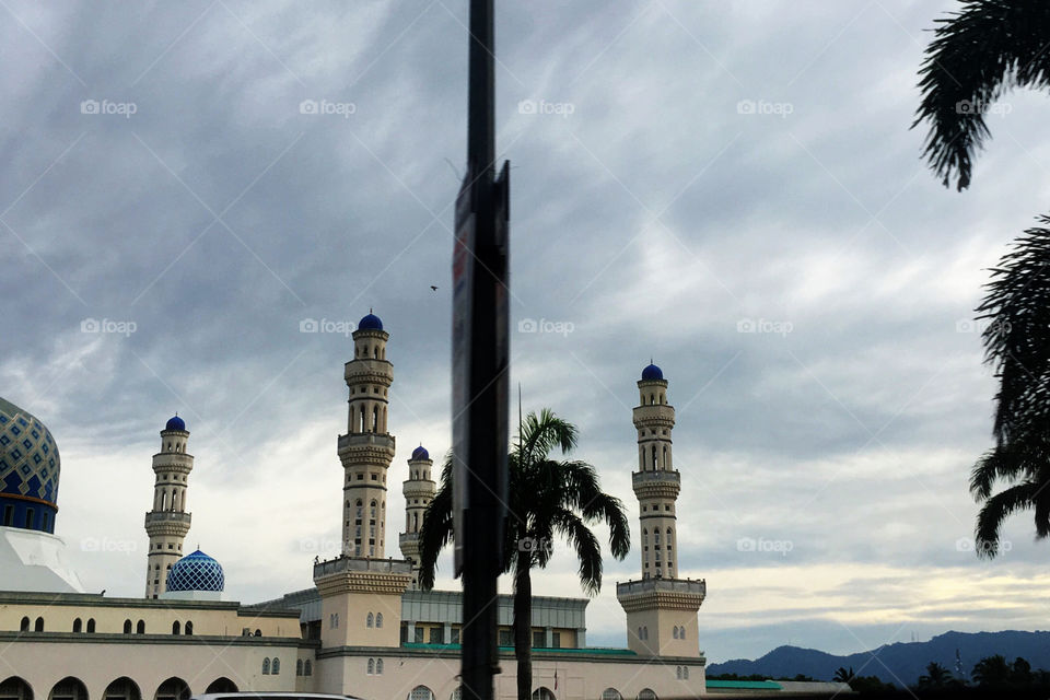 A mosque in Kota Kinabalu 