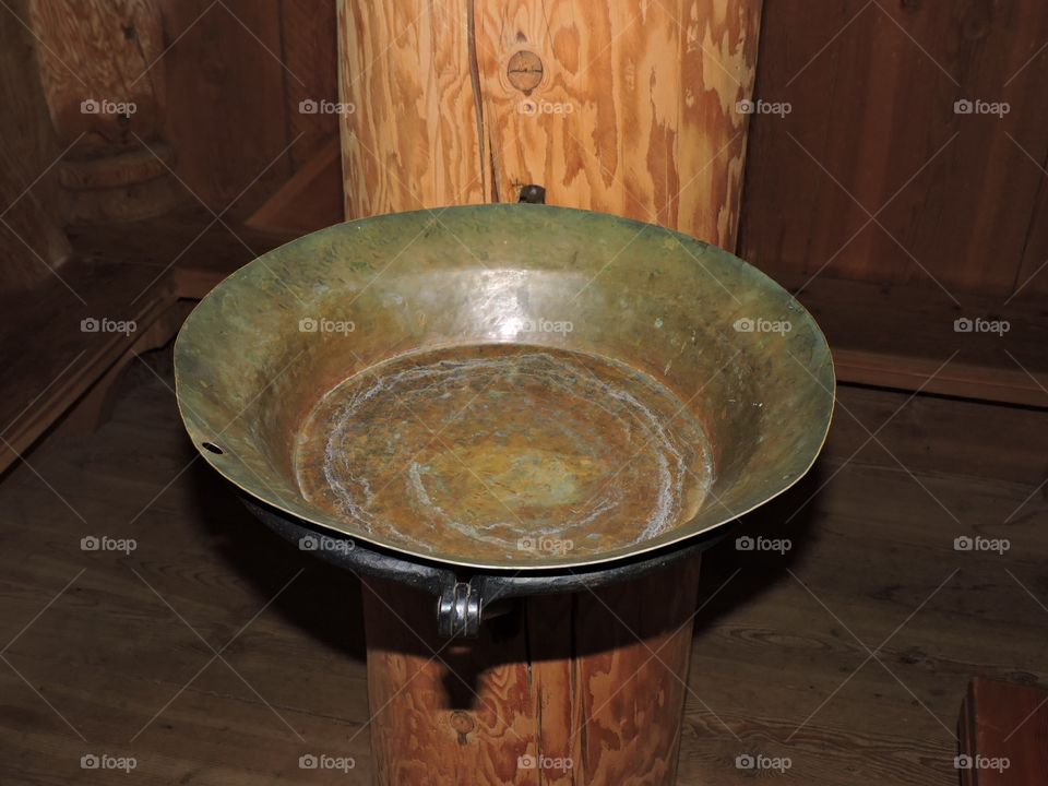 Church water pan