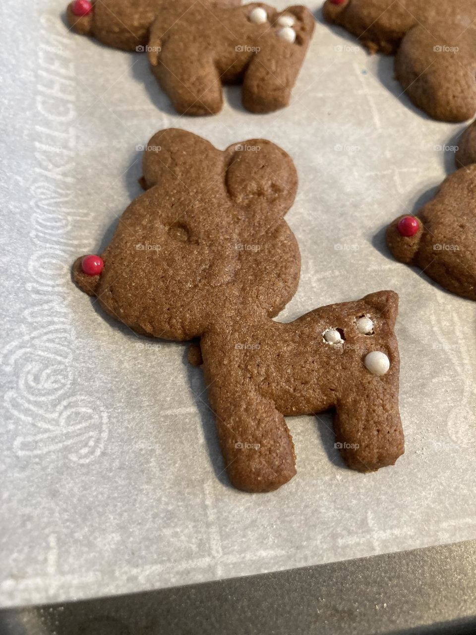 Rudolph cookies 