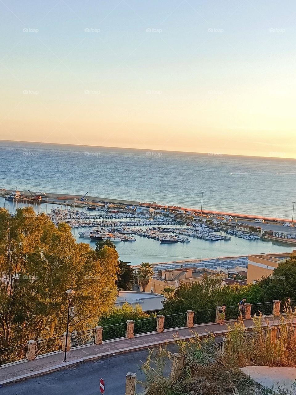 panorama Porto di Sciacca