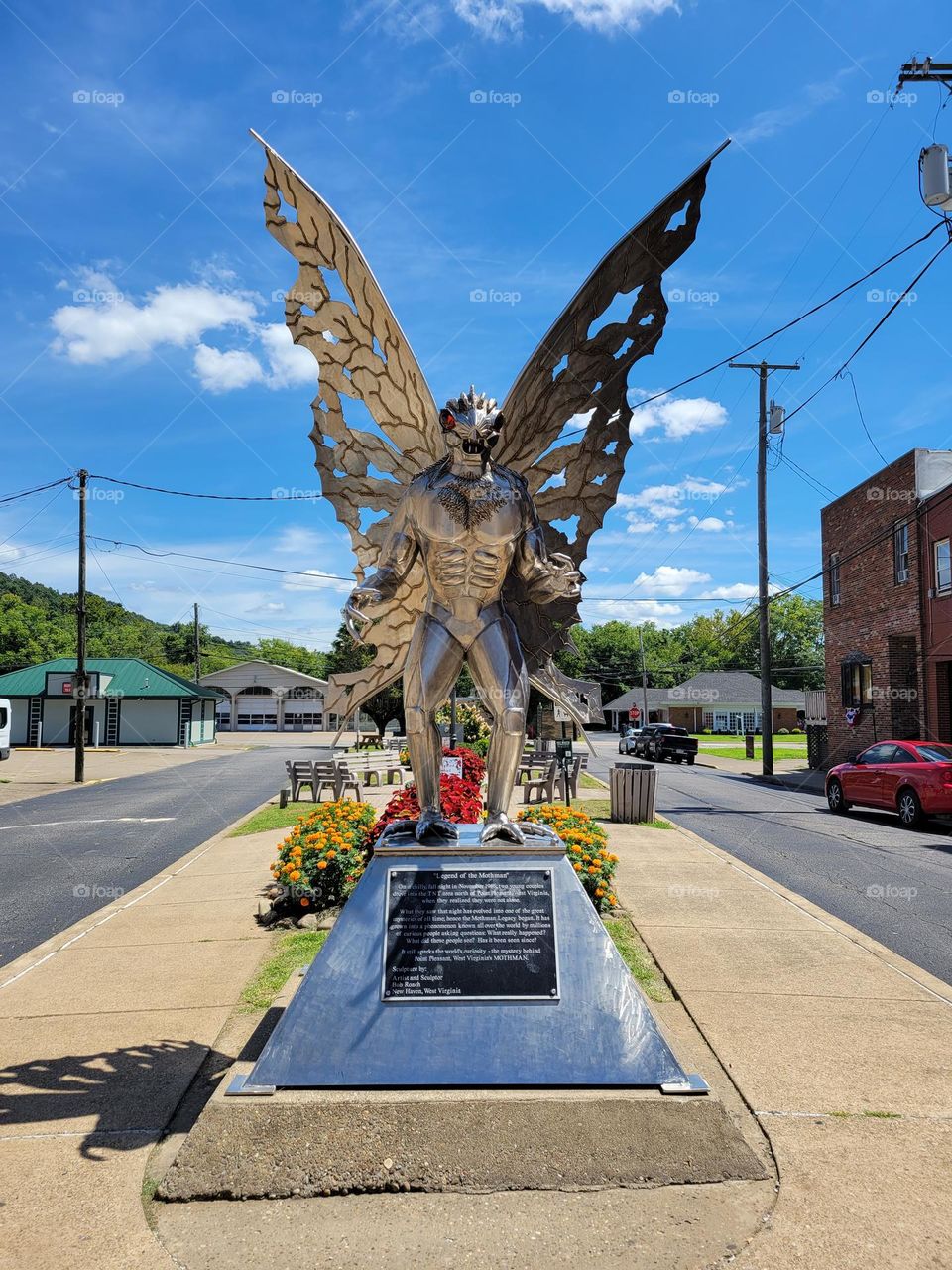 Mothman Statues