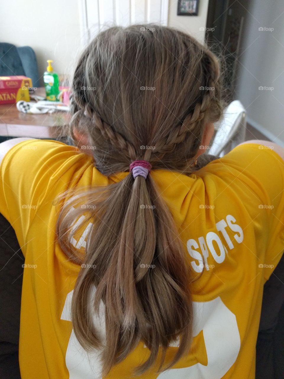 braids into ponytail