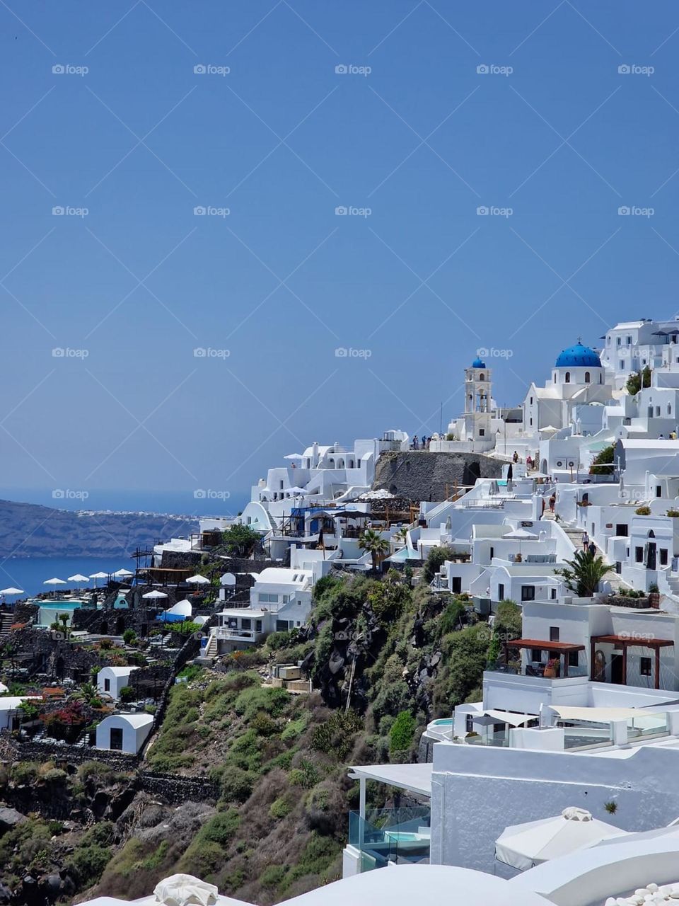 Santorini blue 