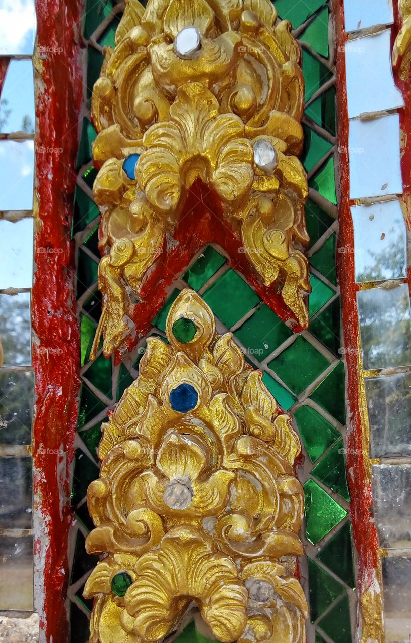 Artwork, temple