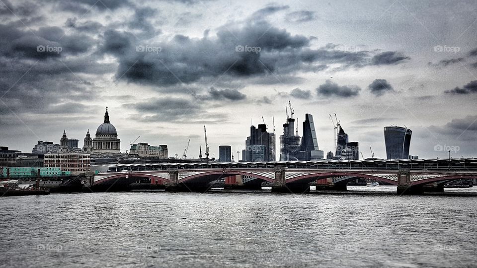 London river side