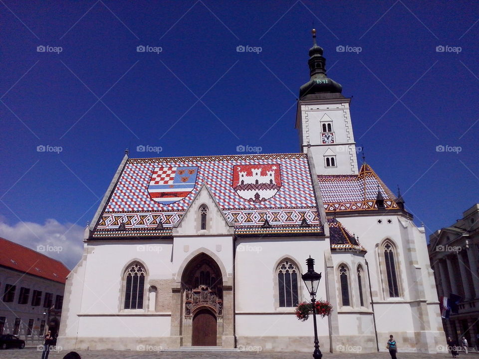 St. Mark's Church in Zagreb