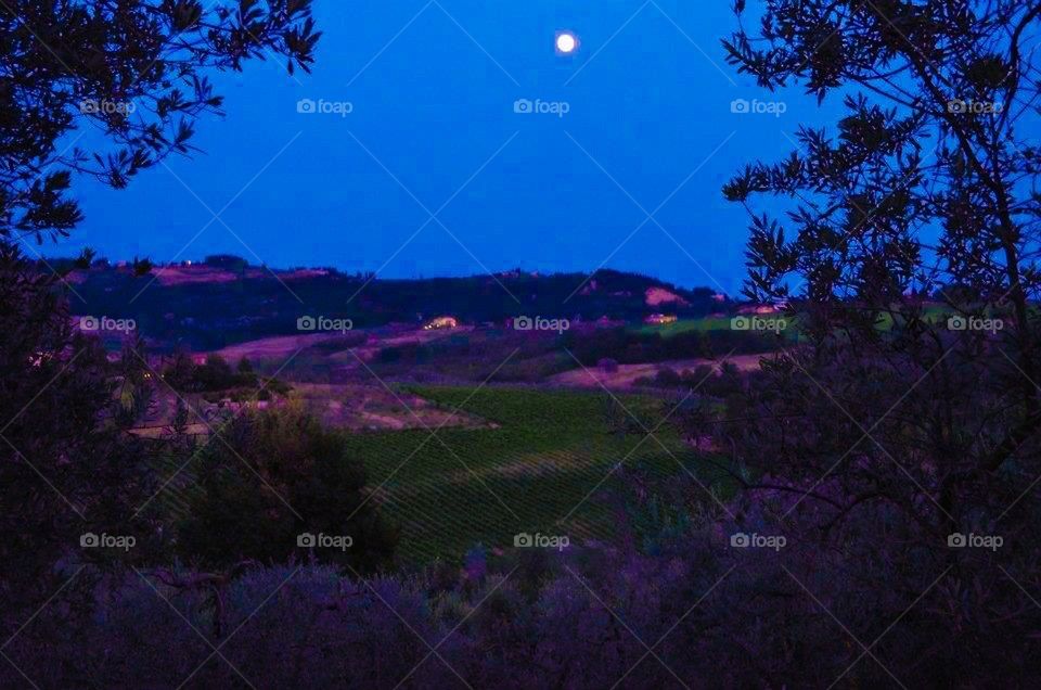 Tuscany by night