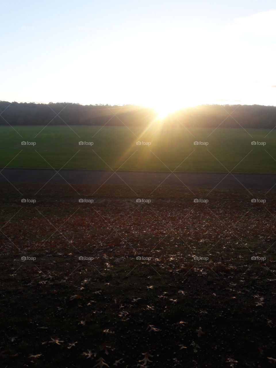 High angle view of sunrise