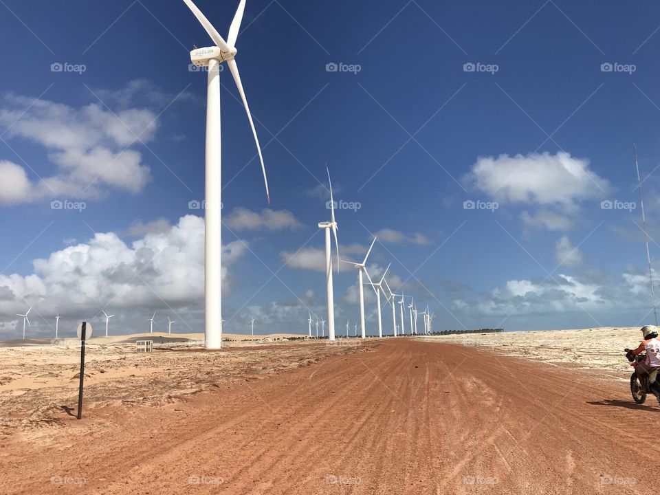 Wind turbines Ceará