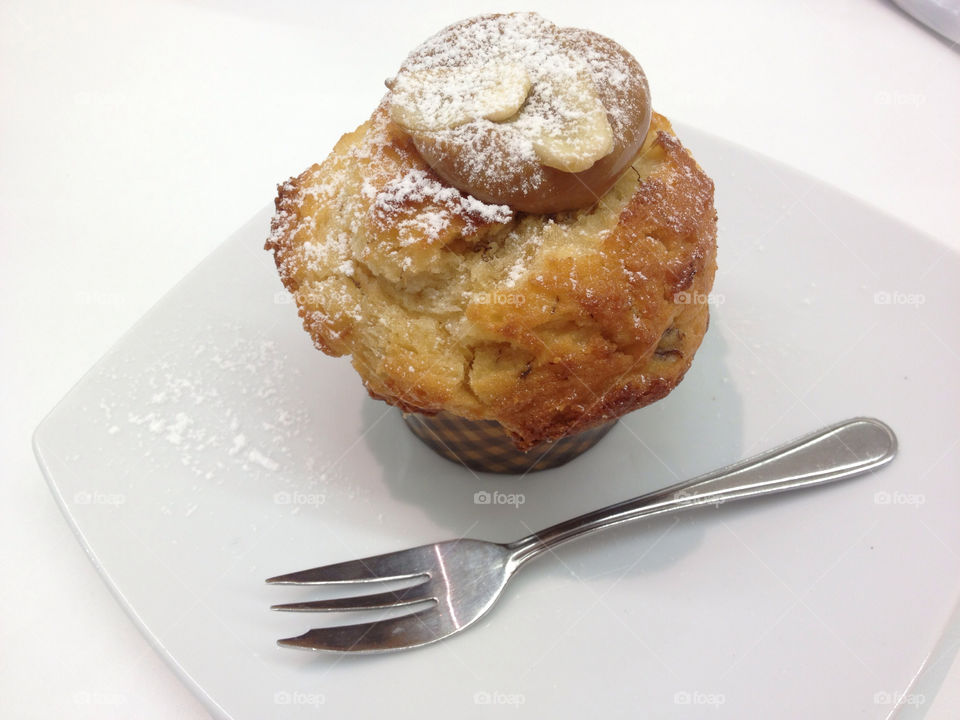 Banana Caramel Muffin