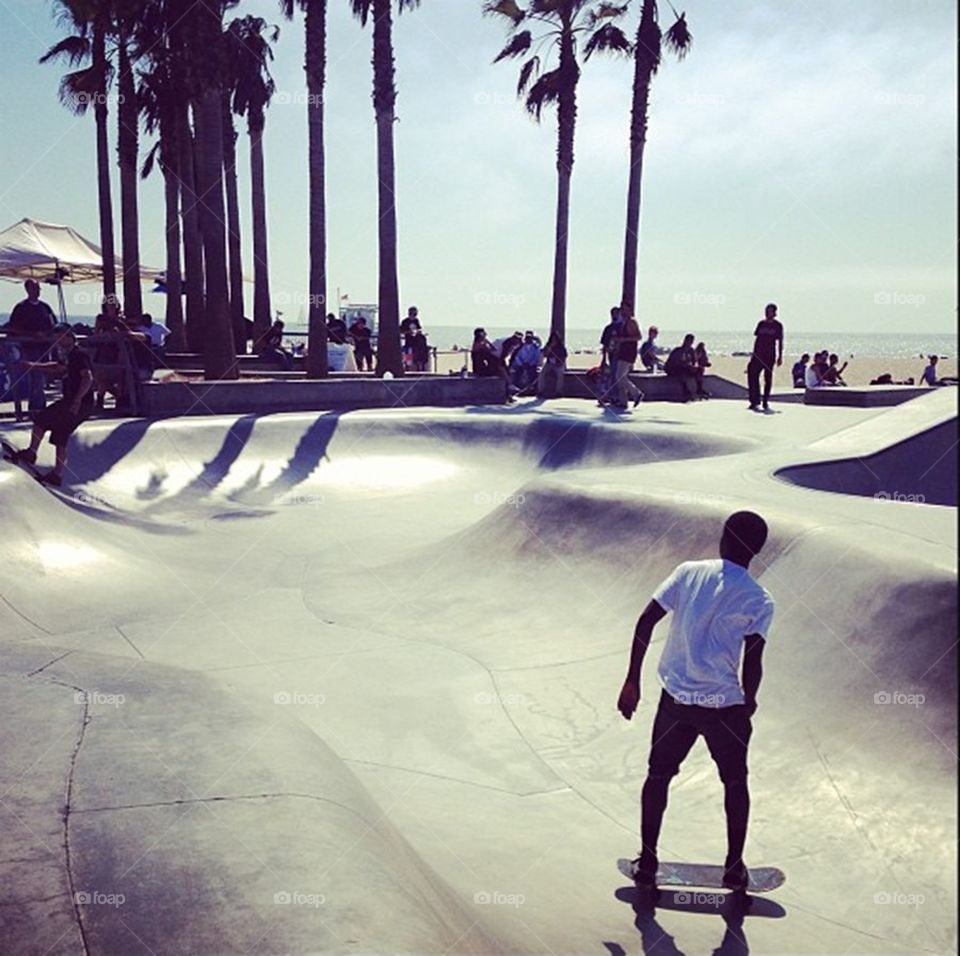 Venice Skateboarder 