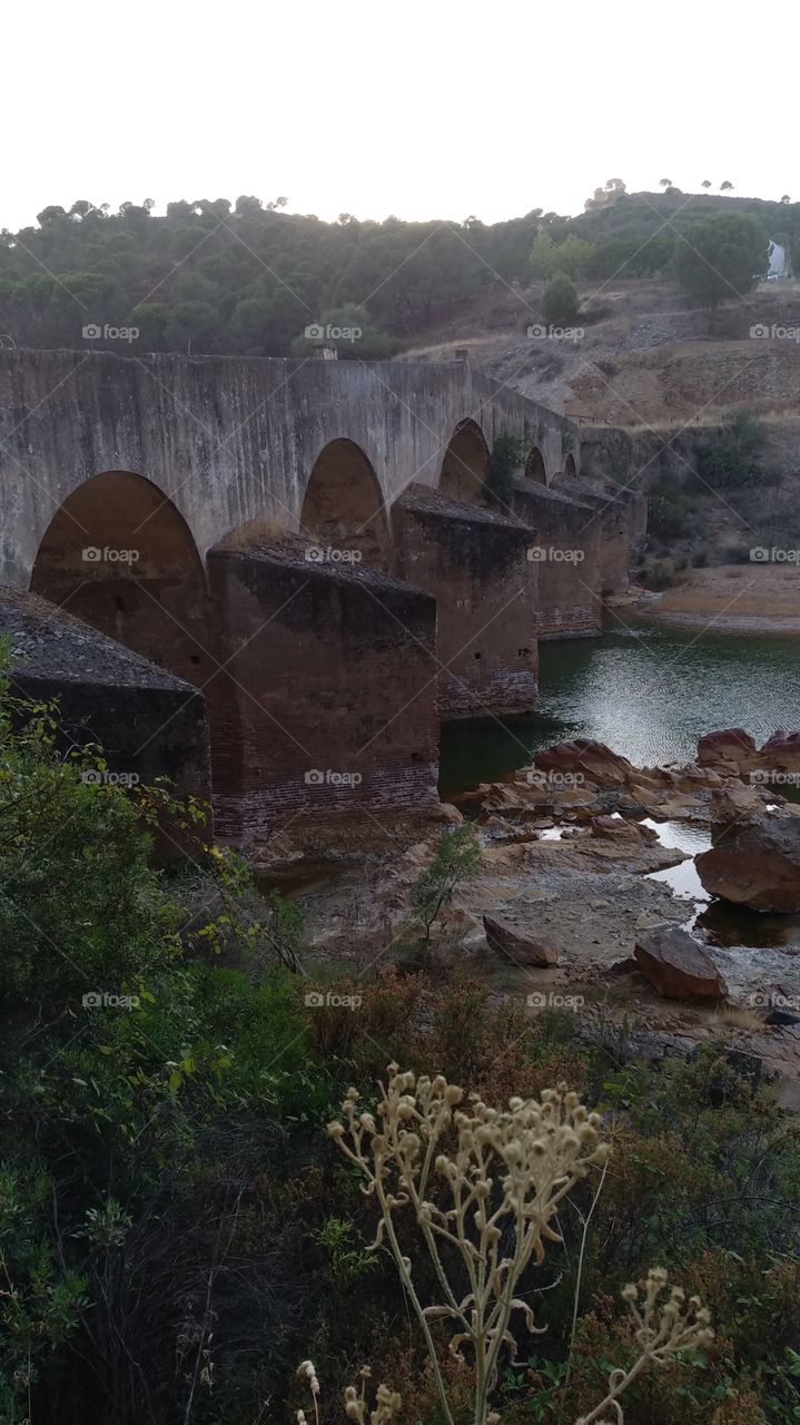 old Bridge over river