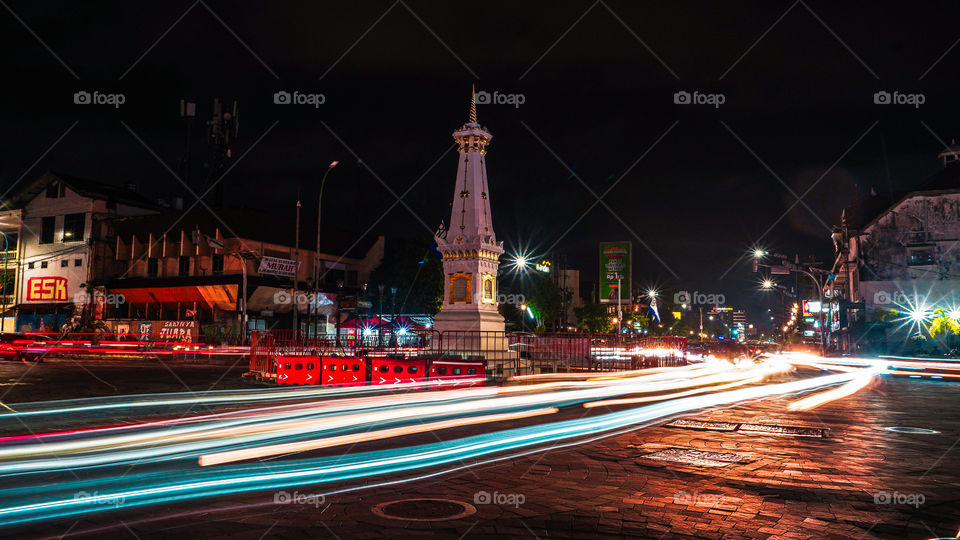 Jogja street tonight