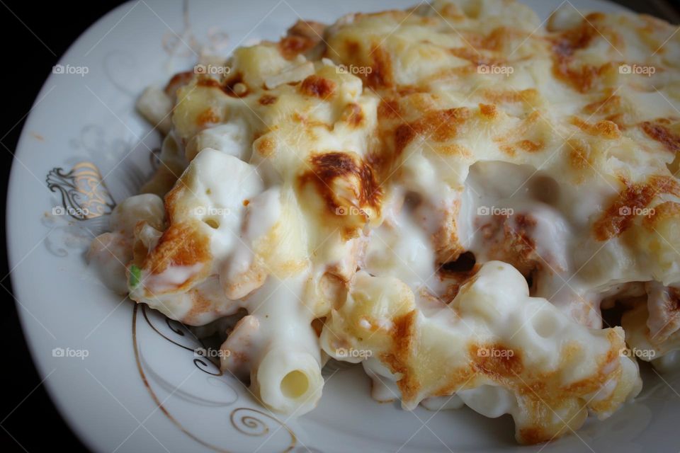 ‏bechamel macaroni