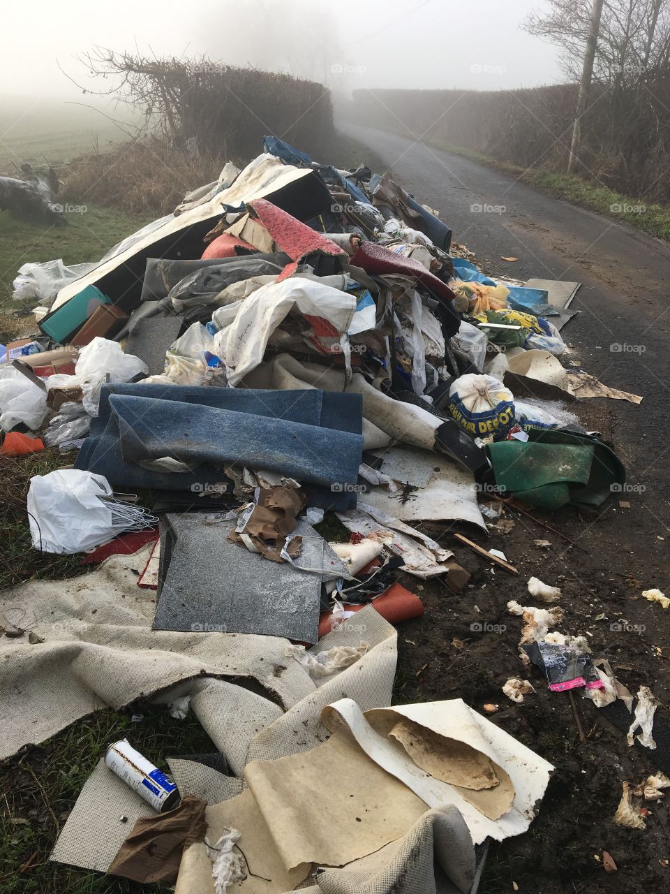 Fly tip cleared