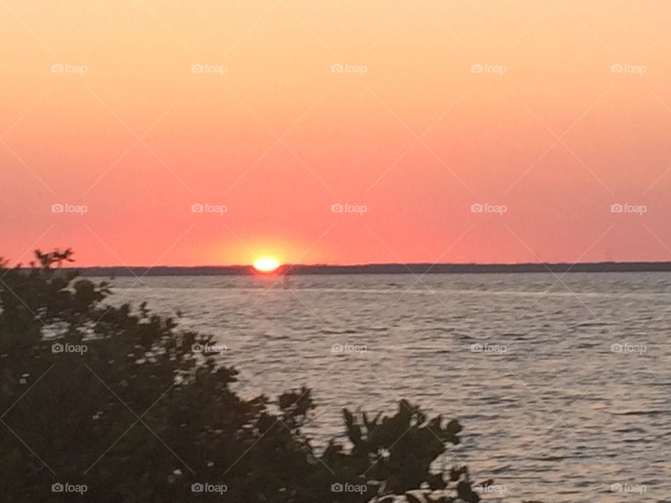 Sunset, Water, Dawn, Sea, Sun