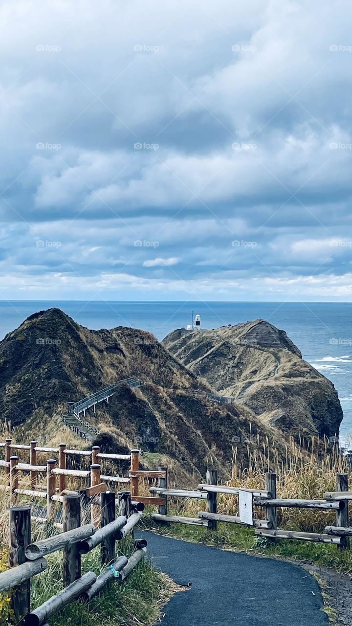 Bridge on mountain 