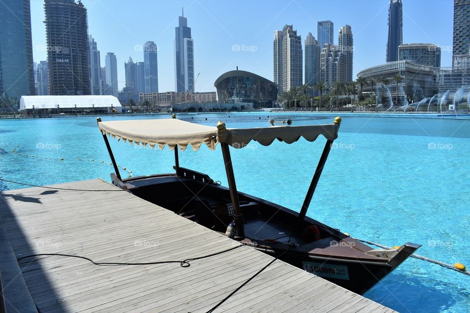 Boat in Dubai 