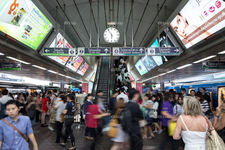 BTS Siam station 