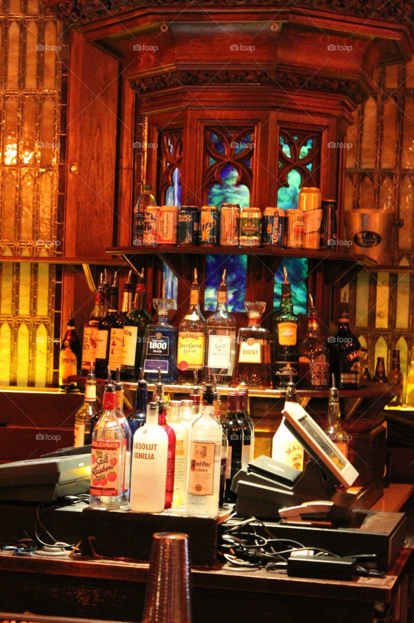 Bar at the Parish House of Blues NOLA