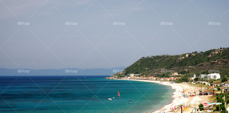 seaside in Rodos