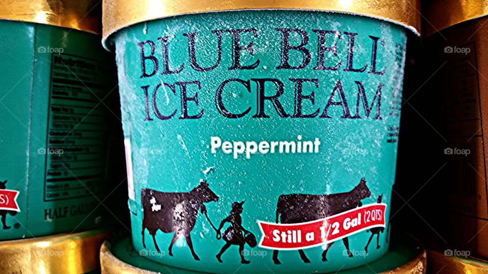 Blue Bell Peppermint