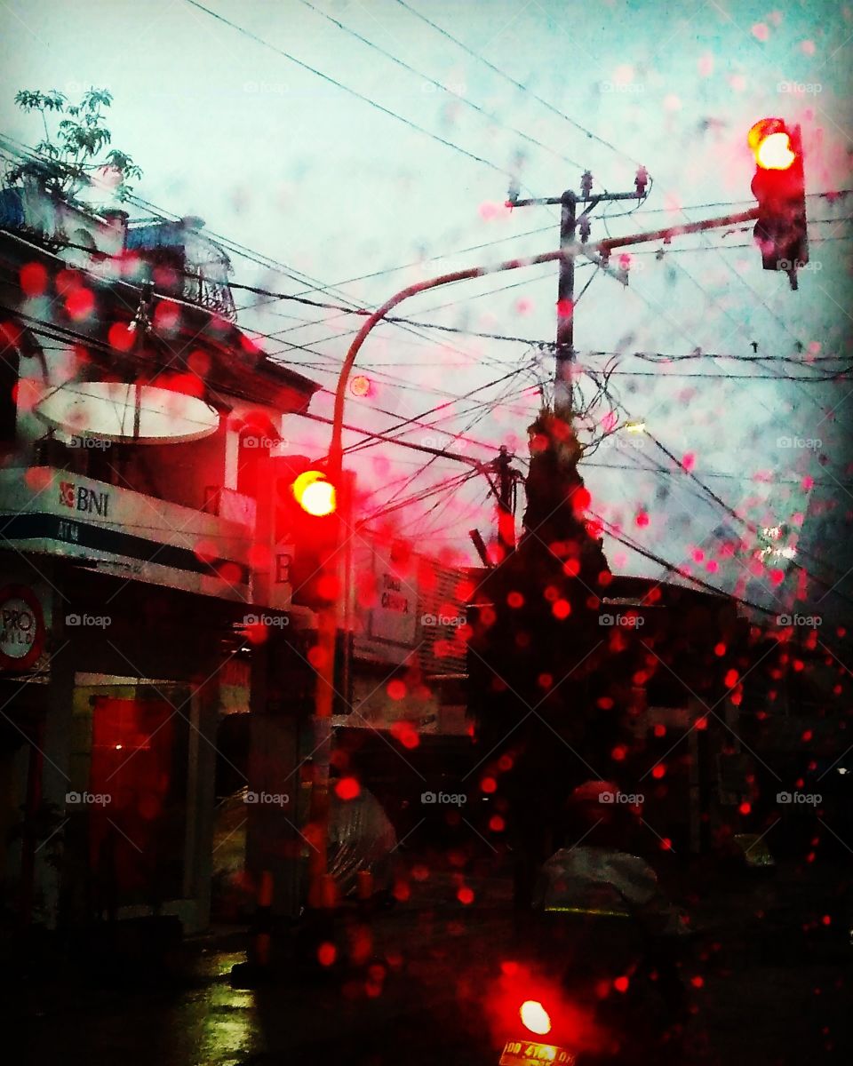 ...red light