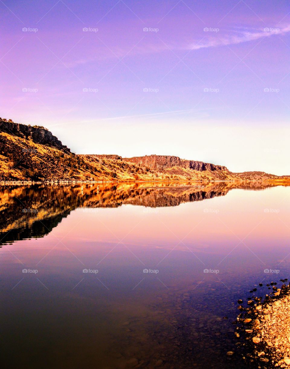 Pretty Reflection on Glassy Waters "Mirror Mirror"