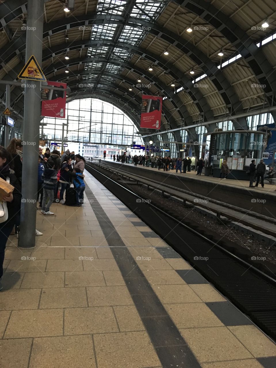 Train station in Berlin