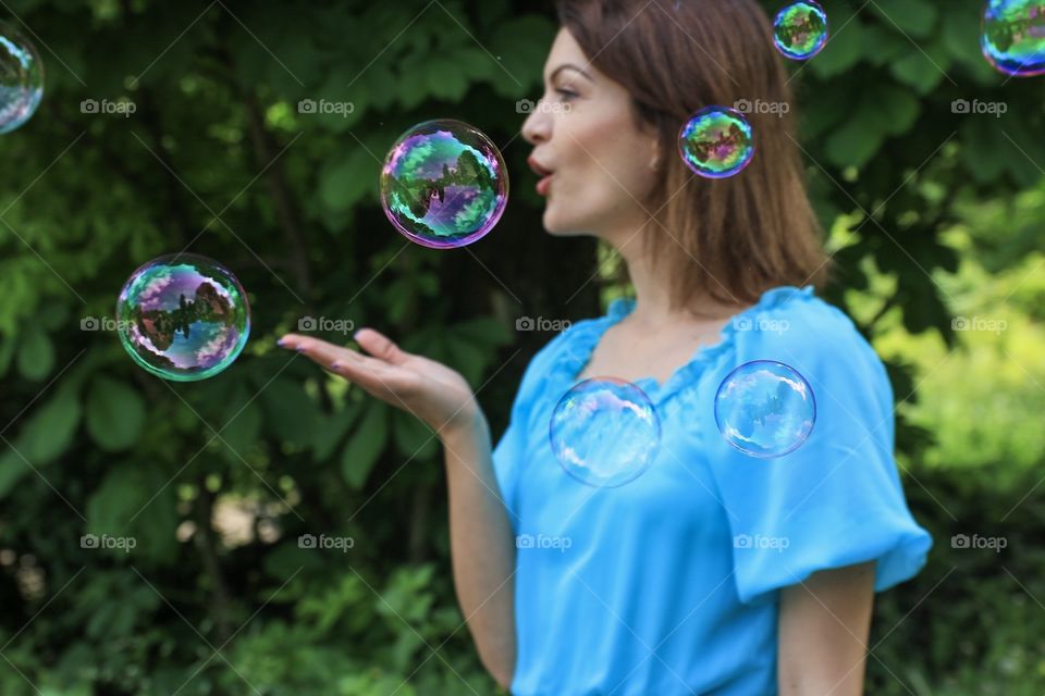 Bubbles outdoor 
